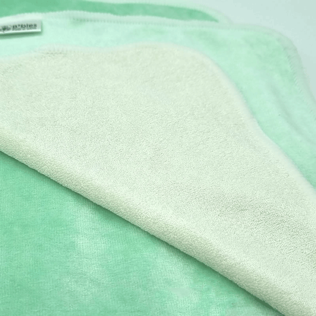 5 Large Washable Wipes in Bamboo Fiber