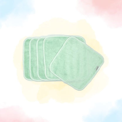 5 Large Washable Wipes in Bamboo Fiber